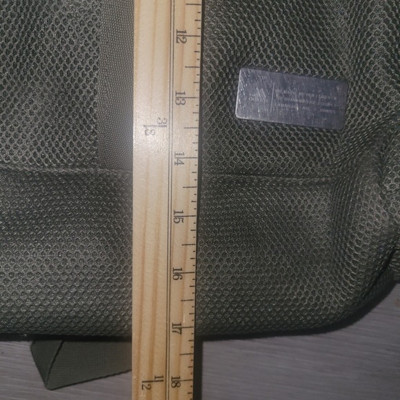 Adidas Backpack Olive Green Travel School Lightweight Everyday Carry Bag school - Picture 9 of 10
